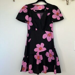 Kate Spade floral ruffle dress